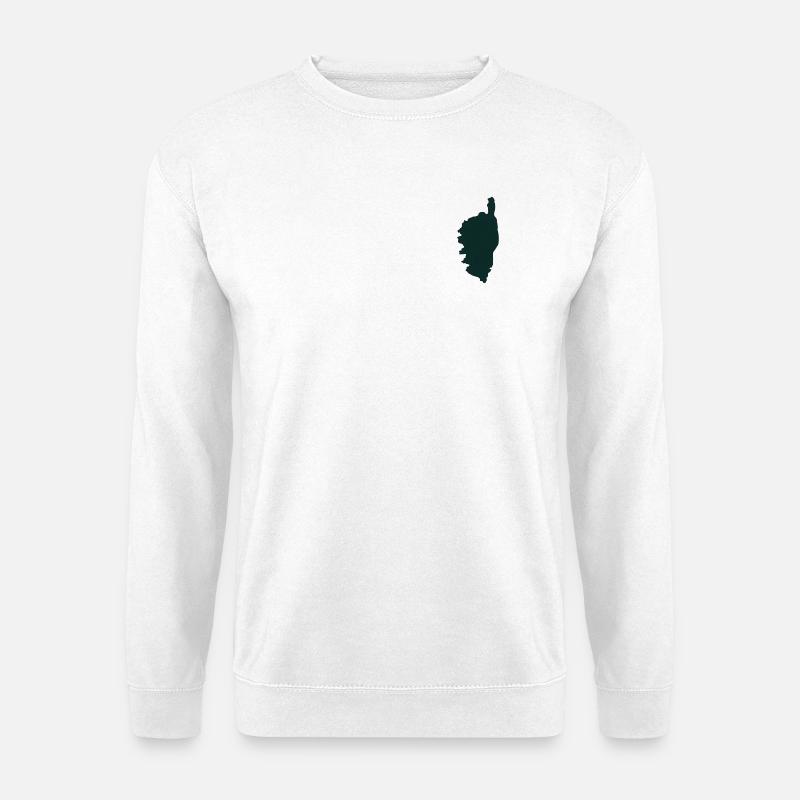 auf Korsika - Unisex Pullover - Weiß