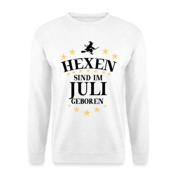 Sorcière juillet - Sweat-shirt Unisexe - blanc - Devant