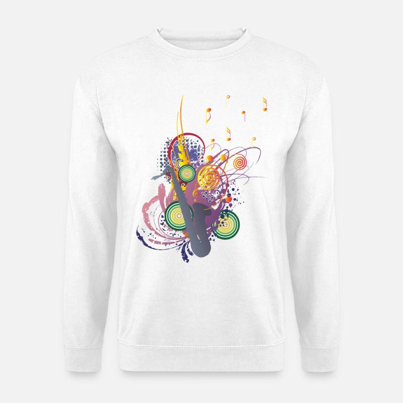 Colours of Music - Unisex Pullover - Weiß