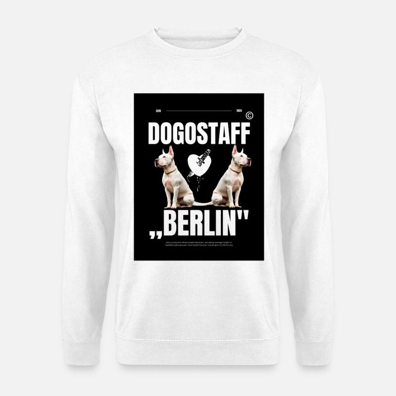 Dogostaff Berlin Duo - Unisex Pullover - Weiß