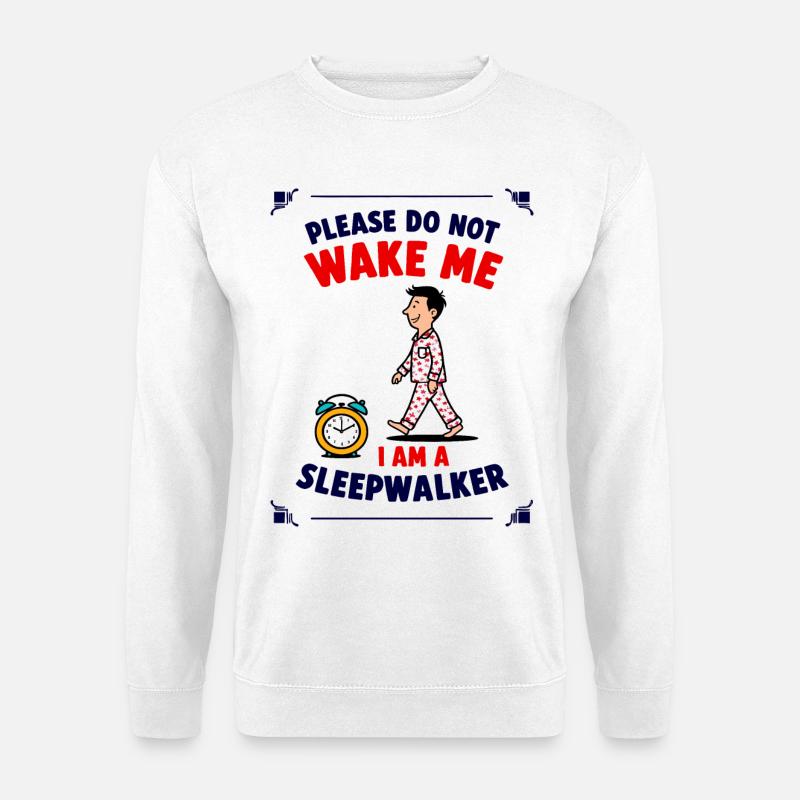 Schlafwandler - Unisex Pullover - Weiß