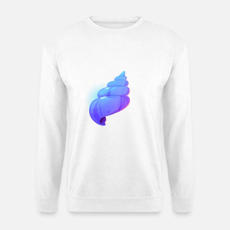 Tropical Shell - Unisex Sweatshirt - white
