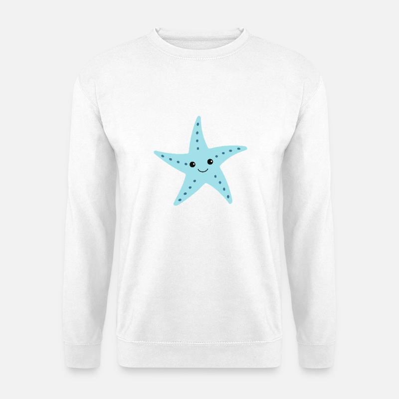 Seestern - Unisex Pullover - Weiß