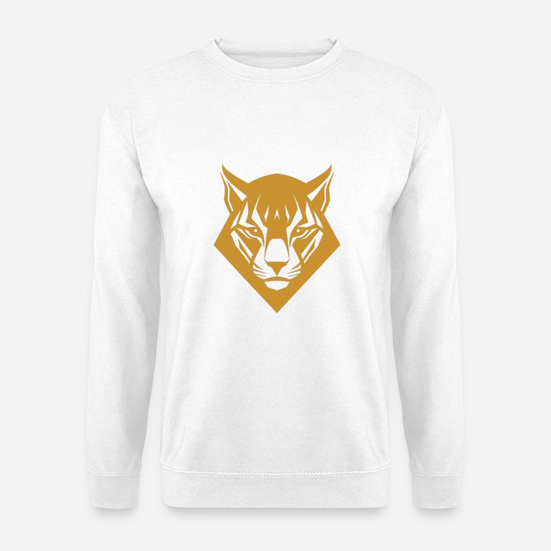 Faszinierender Ozelot - Unisex Pullover - Weiß