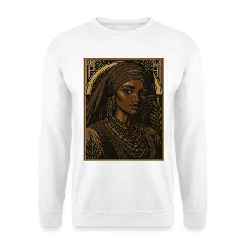 Goldene Königin der Ferne - Unisex Pullover - Weiß - Vorne