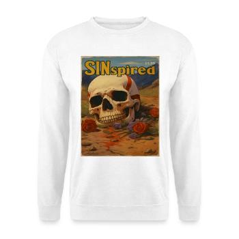 Inspiré par les péchés, Le Crâne dans le désert - Sweat-shirt Unisexe - blanc - Devant