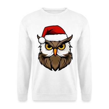 Owls Christmas - Unisex Sweatshirt - white - Front