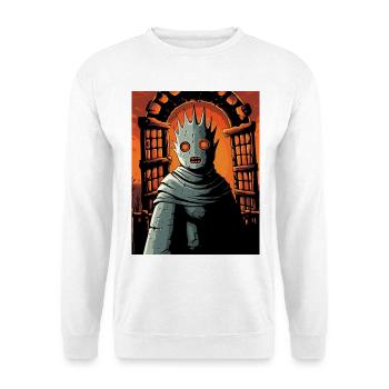 Gatekeeper in the Realm of Flames - Unisex Sweatshirt - white - Front