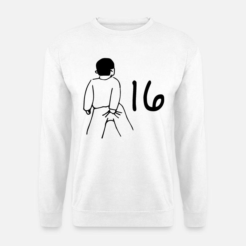 16. Geburtstag - 16 Jahre Alt - Unisex Pullover - Weiß