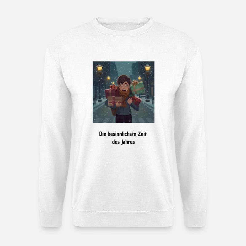 Besinnliche Weihnachten - Unisex Pullover - Weiß