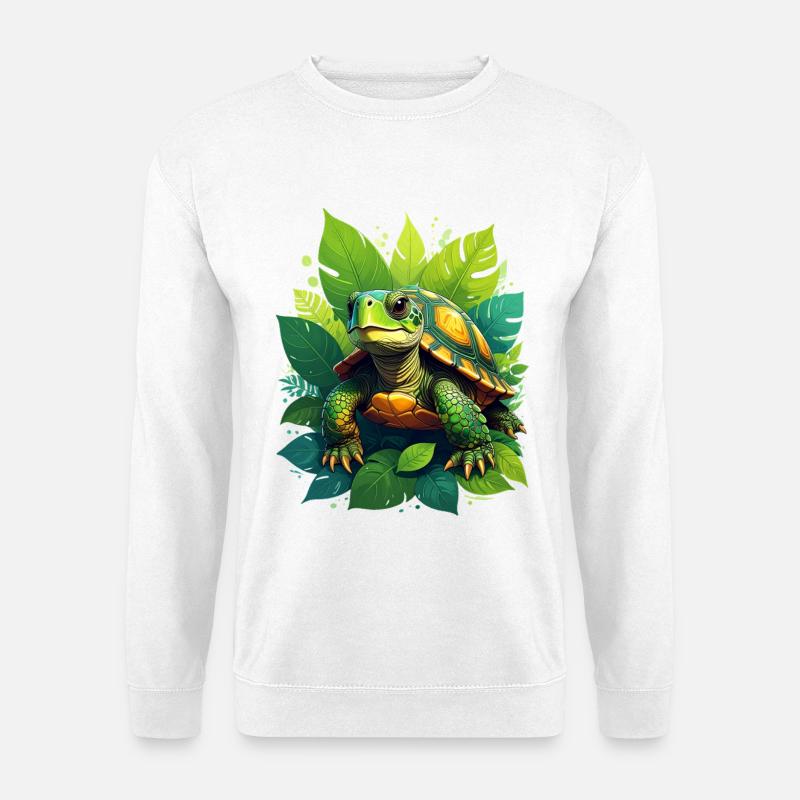 Turtle - Unisex Sweatshirt - white