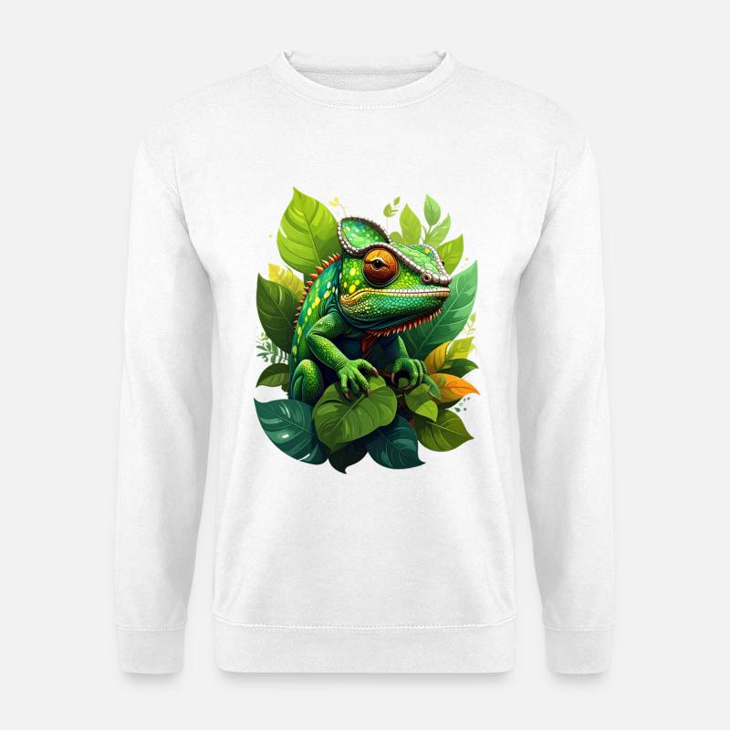Chamäleon - Unisex Pullover - Weiß