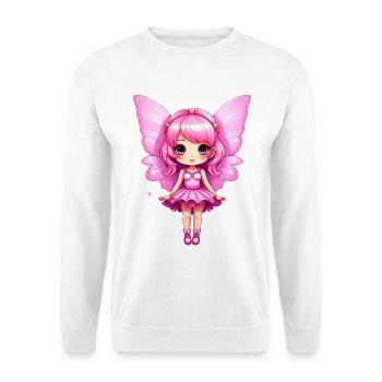 Cute Pink Fairy - Unisex Sweatshirt - white - Front