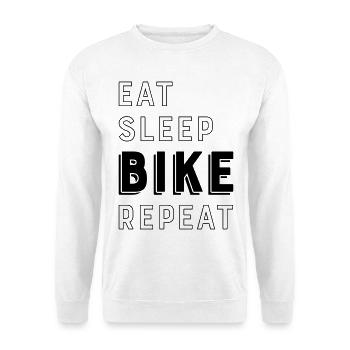 biker - Unisex Sweatshirt - white - Front