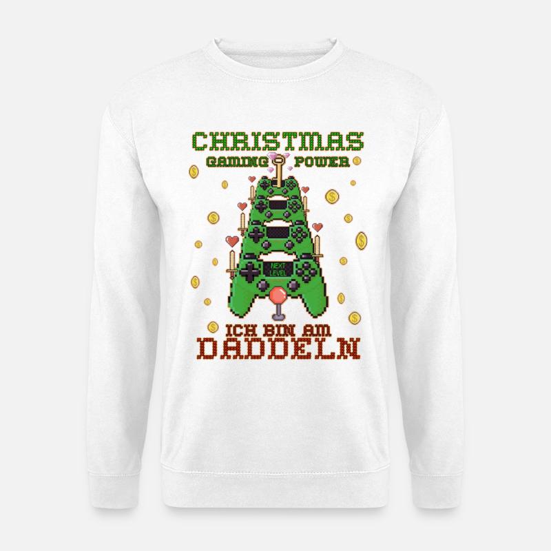 Gamer - Unisex Pullover - Weiß