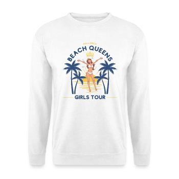 Beach Queens Mallorca Malle Tour - Unisex Sweatshirt - white - Front