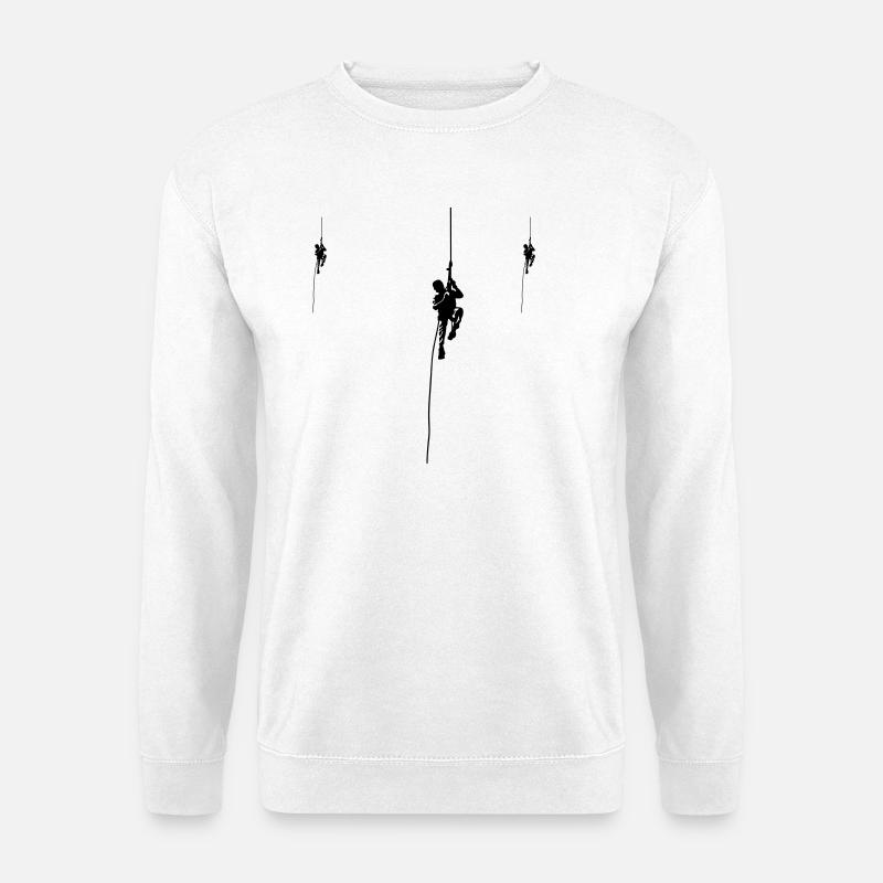 climbing - Unisex Pullover - Weiß