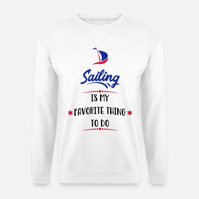 sailing - Unisex Sweatshirt - white