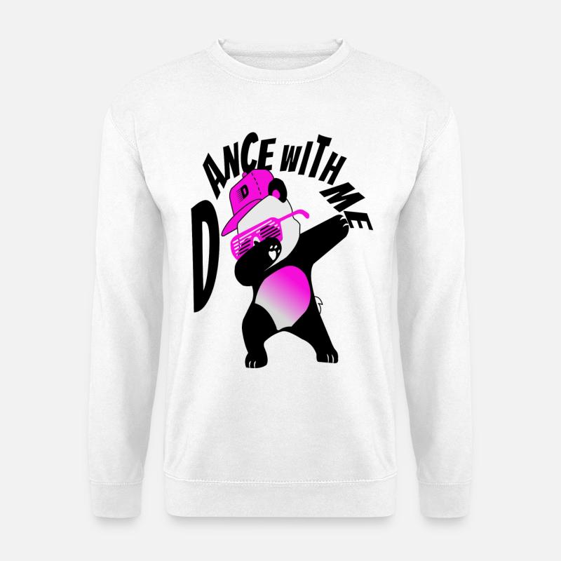 Panda Dance - Unisex Pullover - Weiß