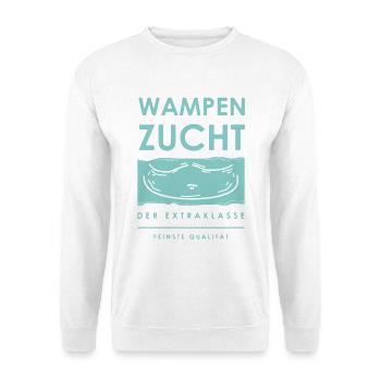 Wampenzucht - Unisex Pullover - Weiß - Vorne