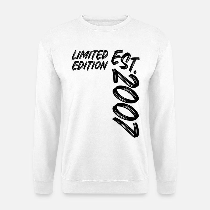 Limited Edition Est. 2007 - Unisex Pullover - Weiß