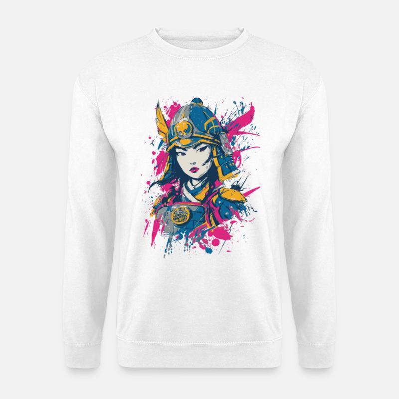 Samurai Warrior - Unisex Sweatshirt - white