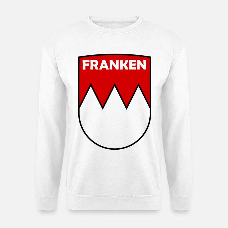 Die Franken - Unisex Pullover - Weiß