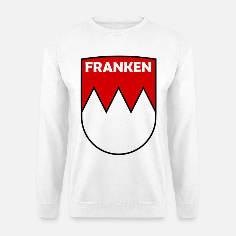 Franken Crest Logo - Sweat-shirt Unisexe - blanc