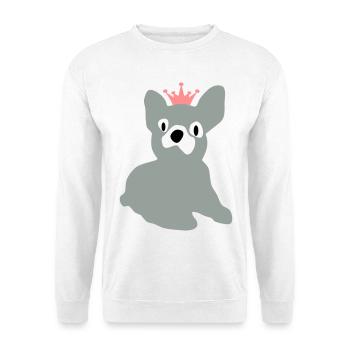 dog - Unisex Sweatshirt - white - Front
