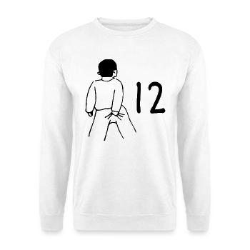 12. Geburtstag - 12 Jahre Alt - Unisex Pullover - Weiß - Vorne