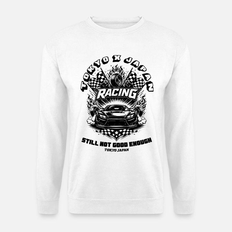 Tokyo Japan Racing Crew - Unisex Pullover - Weiß