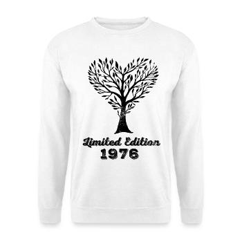 Millésime 1976 - Sweat-shirt Unisexe - blanc - Devant