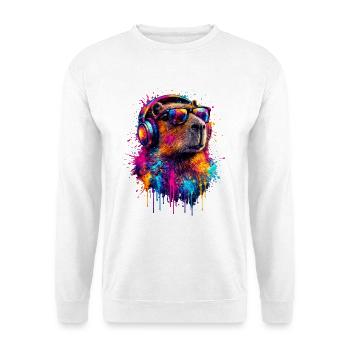 Capybara - Sweat-shirt Unisexe - blanc - Devant