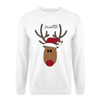Noël - Sweat-shirt Unisexe - blanc - Devant