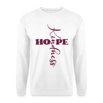 CROIX SYMBOLE CHRÉTIENNE - Sweat-shirt Unisexe - blanc - Devant