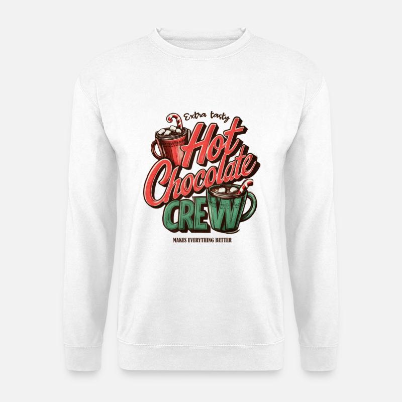 Hot Chocolate Crew - Unisex Pullover - Weiß