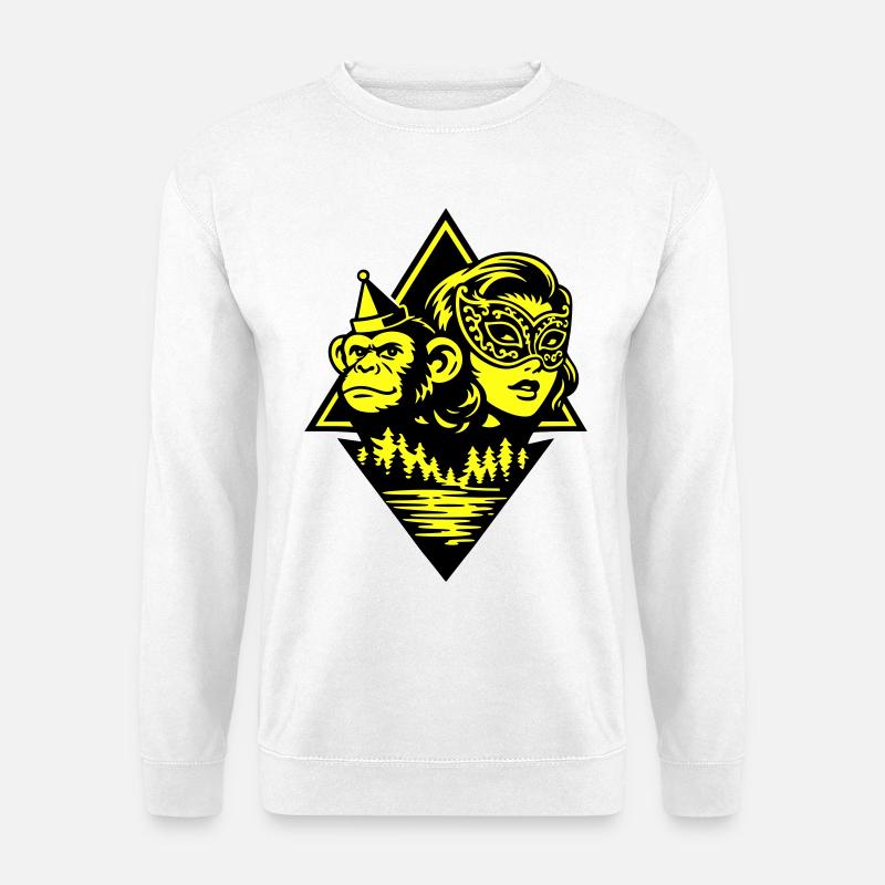 Pulp Duo - Unisex Pullover - Weiß