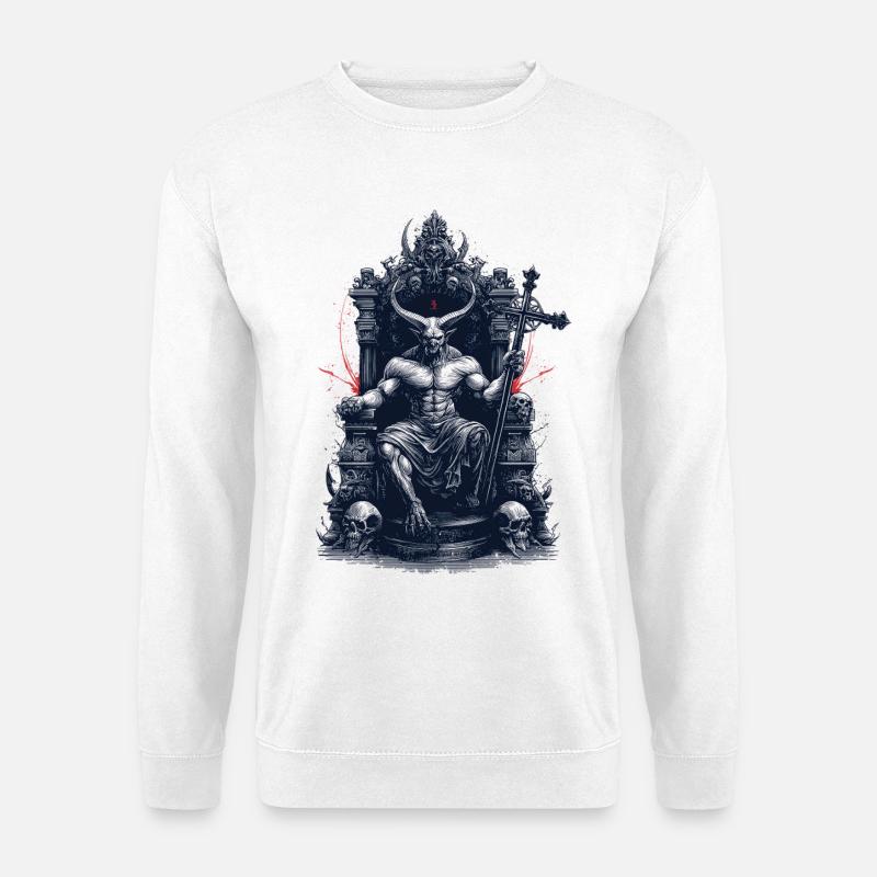 Nachtkönig - Unisex Pullover - Weiß