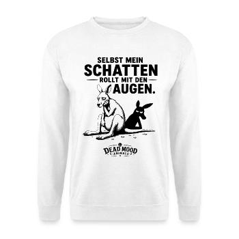 Lustiges Känguru Geschenk Sarkasmus - Unisex Pullover - Weiß - Vorne