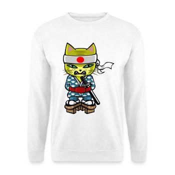 Chat mouraÏ - Sweat-shirt Unisexe - blanc - Devant