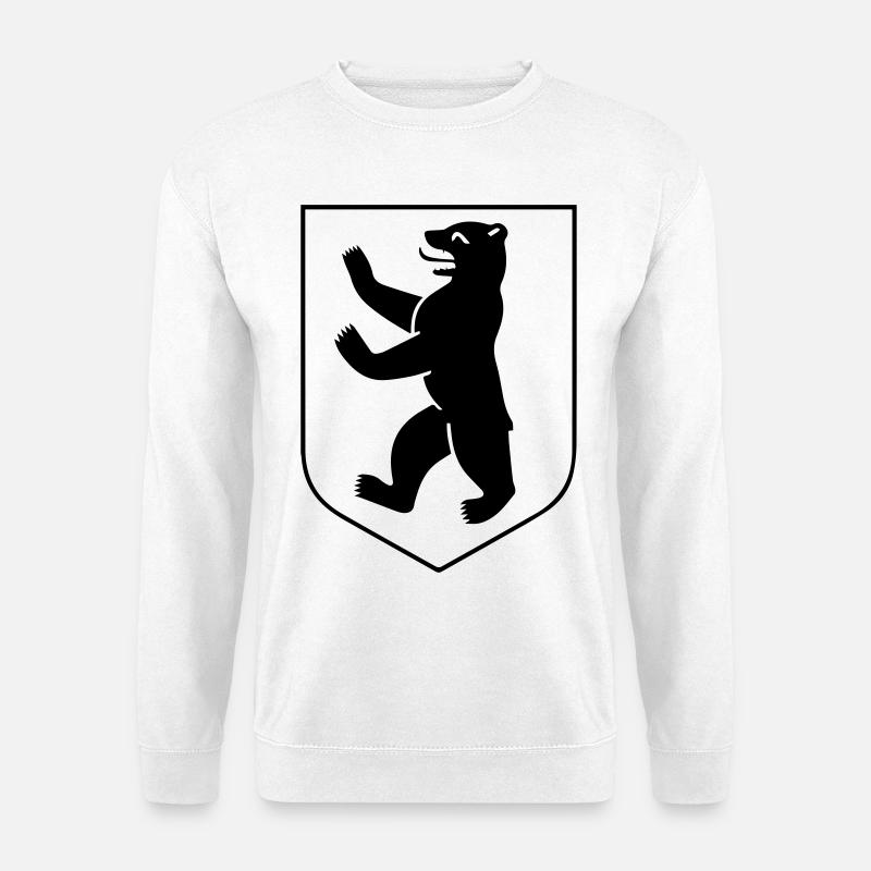 Berliner Bär - Berliner Wappen - Unisex Pullover - Weiß