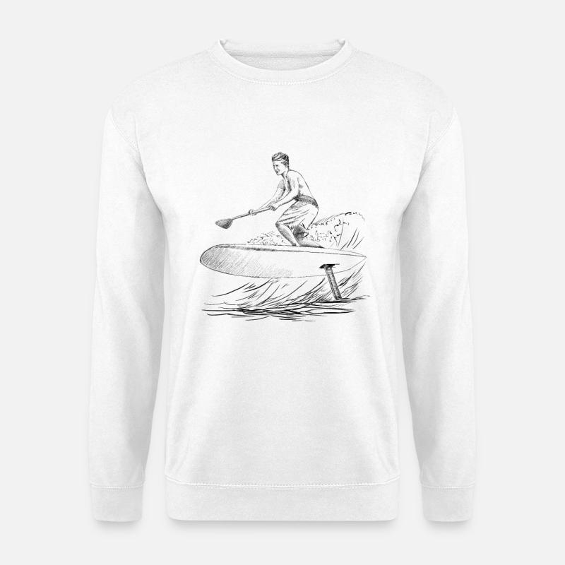 foiling - Unisex Pullover - Weiß