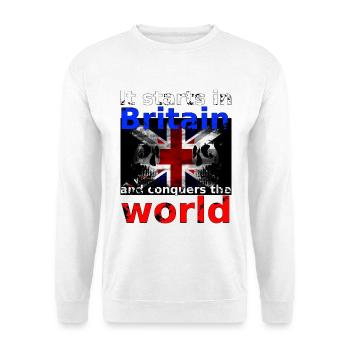 Britain - Unisex Sweatshirt - white - Front
