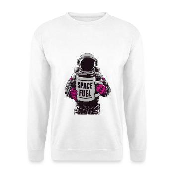 Carburant spatial - Sweat-shirt Unisexe - blanc - Devant