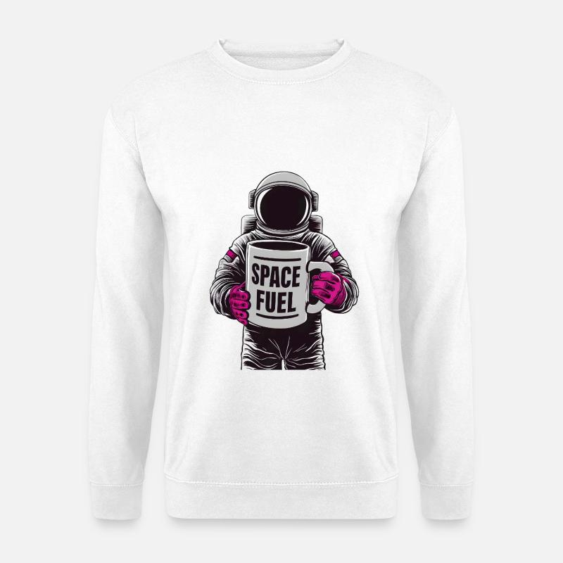 Space Fuel - Unisex Pullover - Weiß