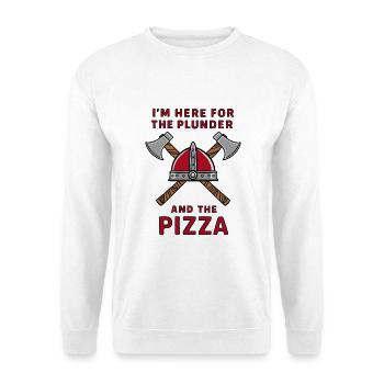 Pillage viking - Sweat-shirt Unisexe - blanc - Devant
