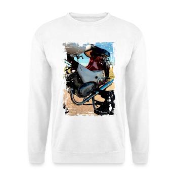 Star - Unisex Pullover - Weiß - Vorne