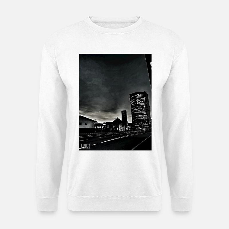 Downtown ZH - Unisex Pullover - Weiß