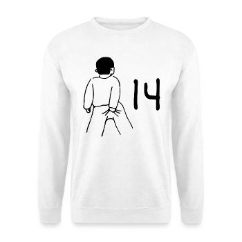 14. Geburtstag - 14 Jahre Alt - Unisex Pullover - Weiß - Vorne