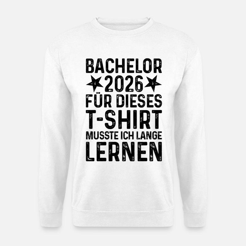 Bachelor 2026 - Unisex Pullover - Weiß